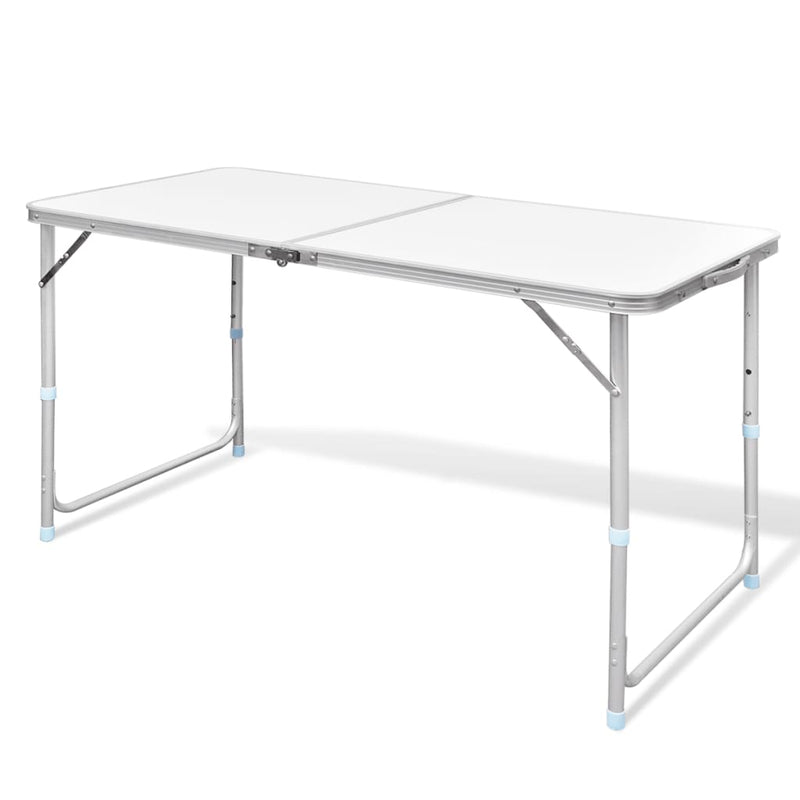 Load image into Gallery viewer, VidaXL Campingtafel inklapbaar en verstelbaar 120x60 cm aluminium
