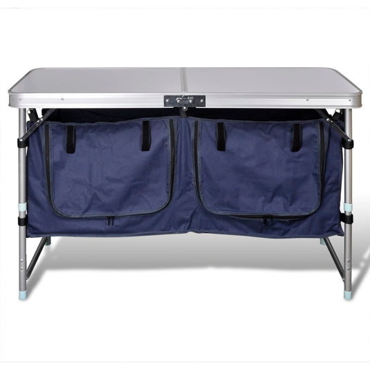 VidaXL Campingkastje met aluminium frame