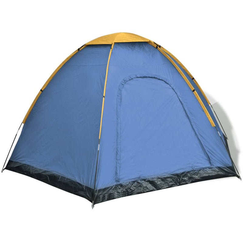 Load image into Gallery viewer, VidaXL Tent 6-persoons blauw en geel
