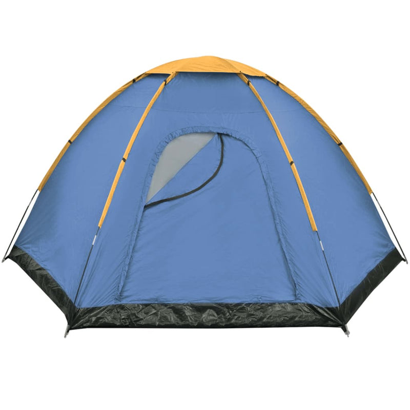 Load image into Gallery viewer, VidaXL Tent 6-persoons blauw en geel
