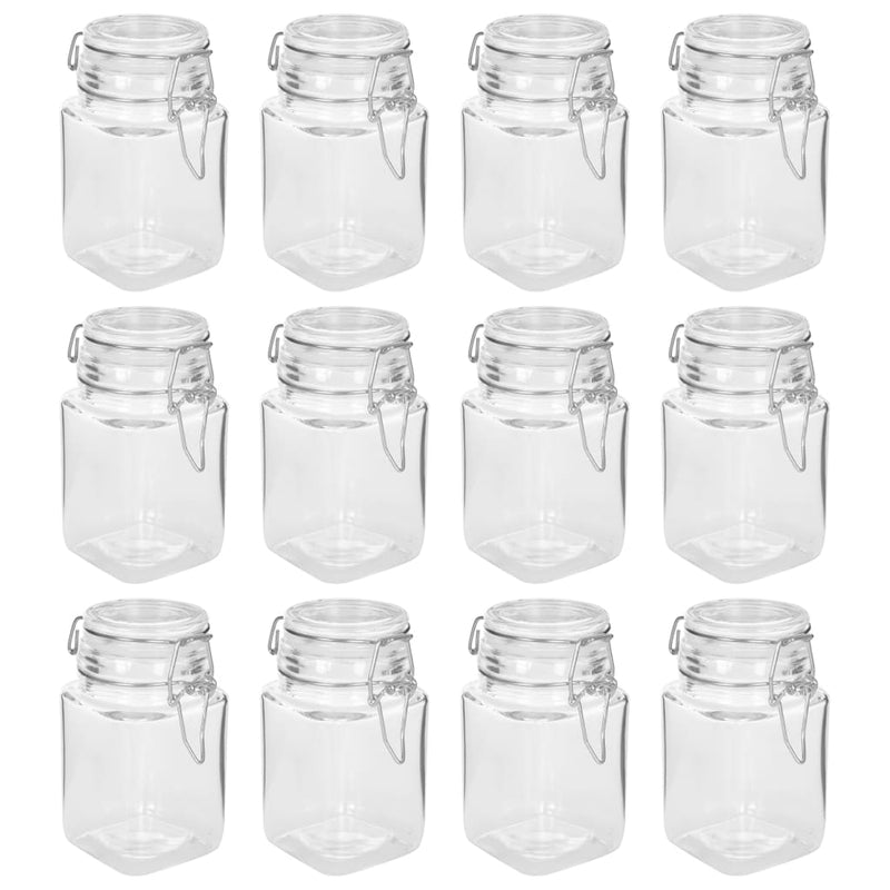 Load image into Gallery viewer, VidaXL Jampotten met sluiting 12 st 260 ml glas
