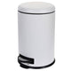 Excellent Houseware Houseware Pedaalemmer met zachtsluitend deksel 20 L matwit