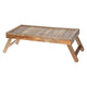 H S Collection H S Collection Beddienblad met inklapbare poten