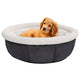 VidaXL Hondenmand 59x59x24 cm grijs
