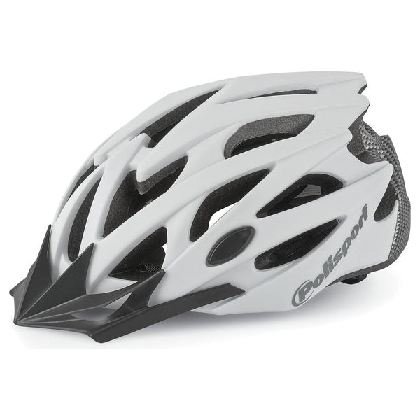 cycling helmet twig unisex 58/61 cm easy-lock white/carbon