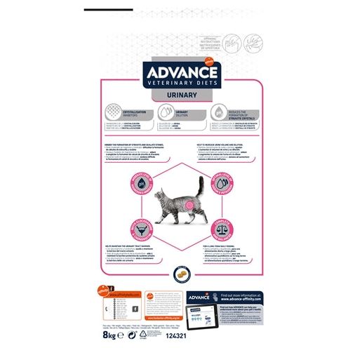 Advance veterinary diet advance kat veterinary diet urinary care - kattenvoer - 8 kg