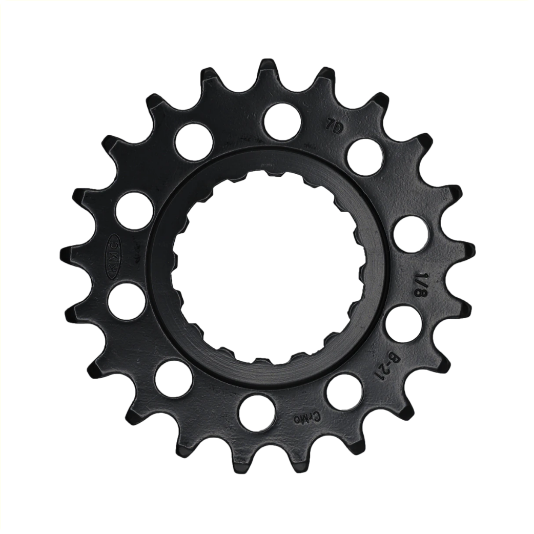 KMC sprocket F Bosch for 21T Chromoly black 1/8"