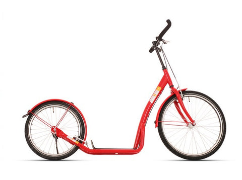 Scooter 20/24" Bikefun Bike2Go - red