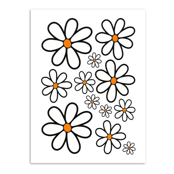 Sticker set ordinary daisy L