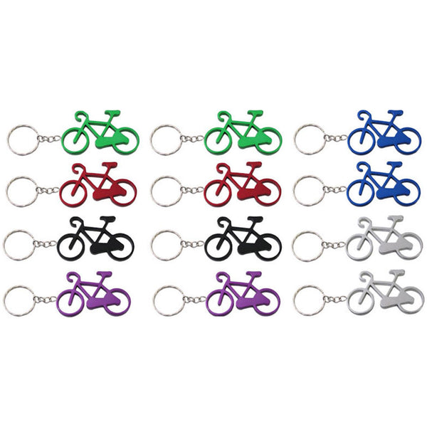 Keychain aluminum bicycle (12 pieces)