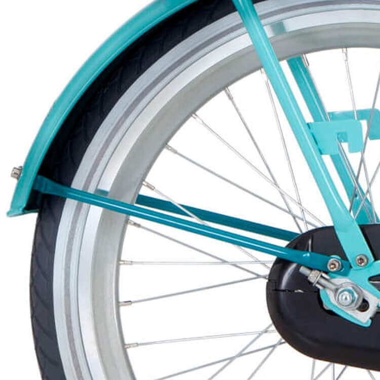 Load image into Gallery viewer, Alpina Spatbordstang set 22 Clubb turquoise
