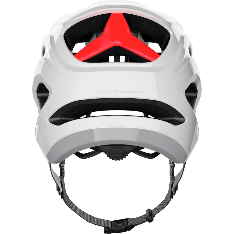 Load image into Gallery viewer, Abus Helm CliffHanger shiny Wit M 54-58cm
