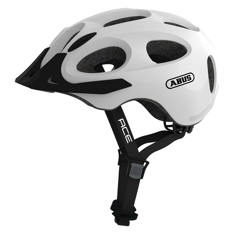 Load image into Gallery viewer, Abus Helm Youn-I ACE pearl Wit S 48-54cm
