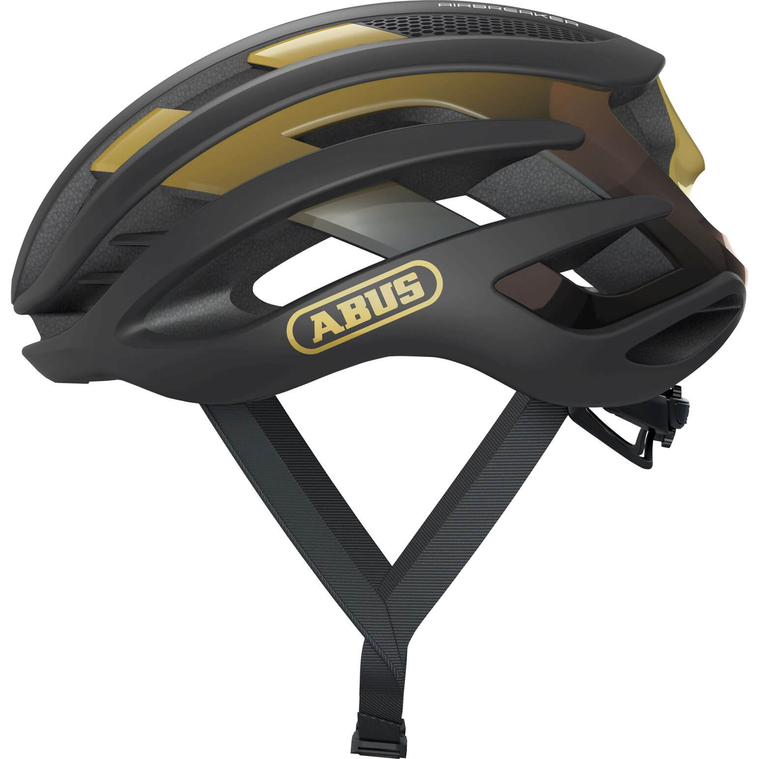 Abus helm AirBreaker Zwart Goud M 52-58cm