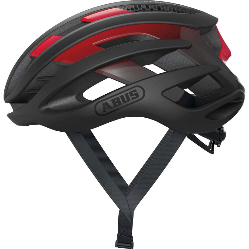 Load image into Gallery viewer, Abus Helm AirBreaker Zwart Rood S 51-55cm
