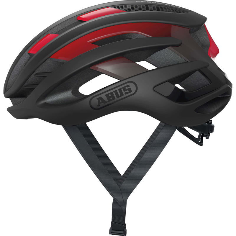 Load image into Gallery viewer, Abus Helm AirBreaker Zwart Rood M 52-58cm
