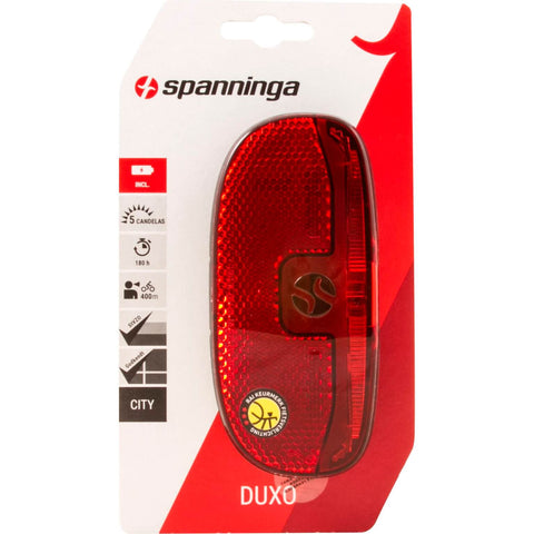 taillight Duxo LED carrier batteries red