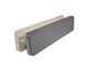 Homebox Brievenbus ALUINOX Buitendeel Binnenklep RAL9001 Crème Wit