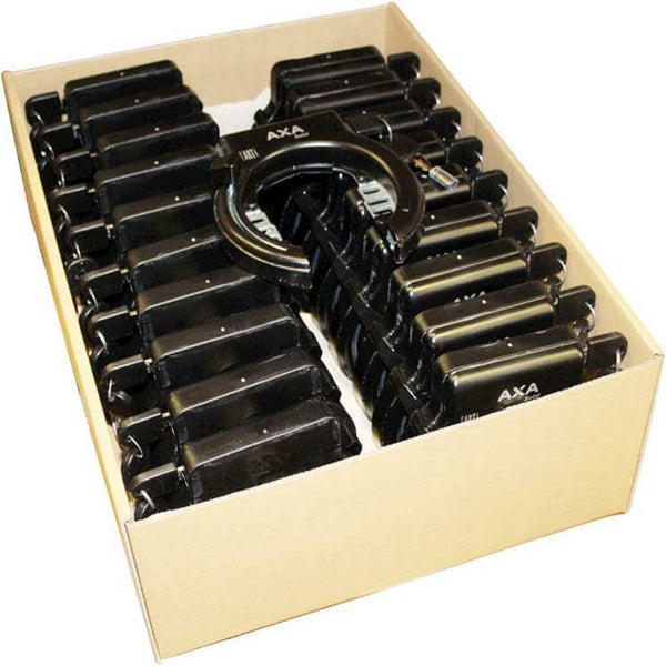 Axa ringslot Solid zwart doos (20)