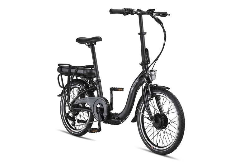 Afbeelding laden in galerijviewer, Altec Comfort E-bike Vouwfiets 20 inch 7-spd. 518Wh Mat Zwart M129 40Nm
