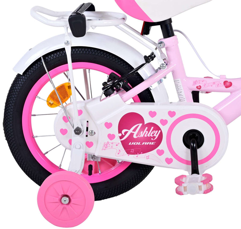 Load image into Gallery viewer, Volare Ashley Kinderfiets Meisjes 14 inch Roze Twee Handremmen
