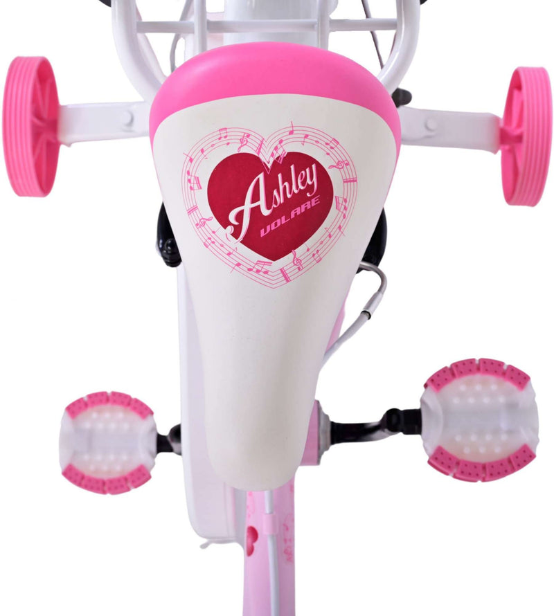 Load image into Gallery viewer, Volare Ashley Kinderfiets Meisjes 14 inch Roze Twee Handremmen

