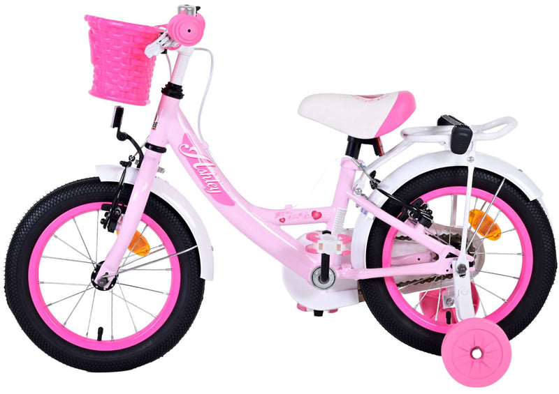 Load image into Gallery viewer, Volare Ashley Kinderfiets Meisjes 14 inch Roze Twee Handremmen
