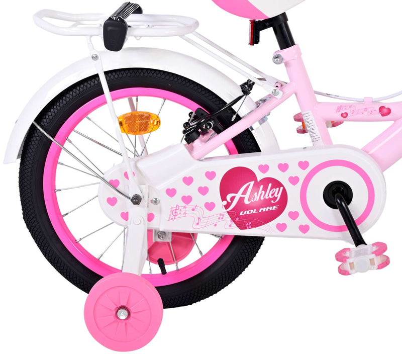 Load image into Gallery viewer, Volare ashley kinderfiets - meisjes - 16 inch - roze - twee handremmen
