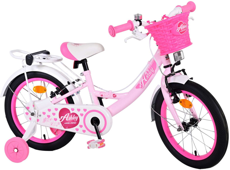 Load image into Gallery viewer, Volare ashley kinderfiets - meisjes - 16 inch - roze - twee handremmen
