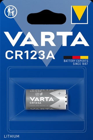 Varta cr123 lithium 3v blister 4123