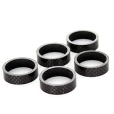 spacers 1-1/8 inch 10 mm carbon black 5 pieces