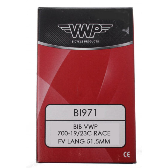 VWP Inner Tube Fv/sv | Race | 19/23-622 | FV/SV | 51.5mm | Butyl Rubber