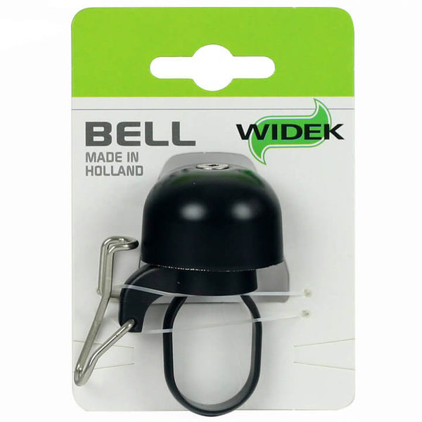 Bicycle bell Widek Paperclip mini - black (on card)