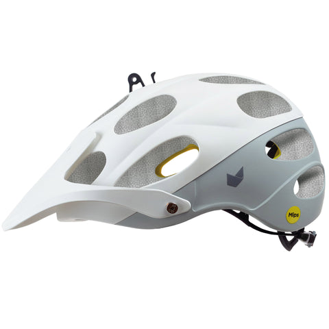 Buzaglo mtb helm yelmo mips maat l 60-61cm white grey