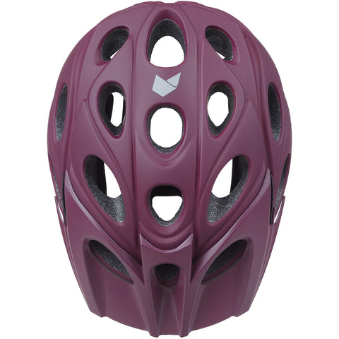 Buzaglo mtb helm leaf maat l 58-60cm burgundy