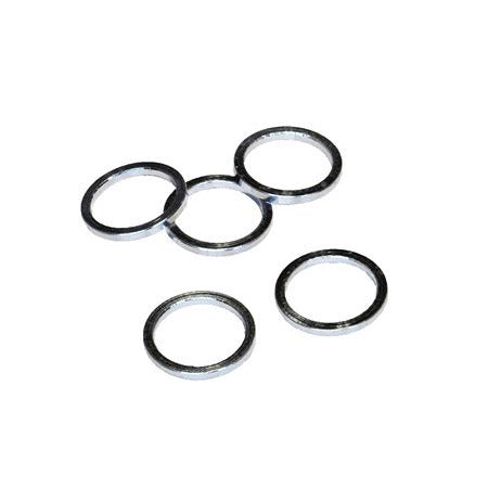 VWP Headset spacer alu 3mm 1" silver p/5