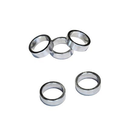 VWP Headset spacer alu 10mm 1" silver p/5