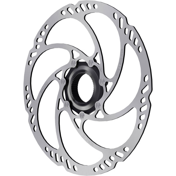 brake disc MDR-C C 203 mm Center Lock aluminum silver