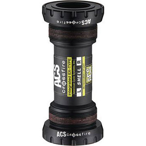Acs bb-set bmx crossfire external zwart