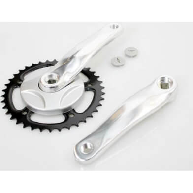 Hzb crankset 38t 152 alu silver with disc