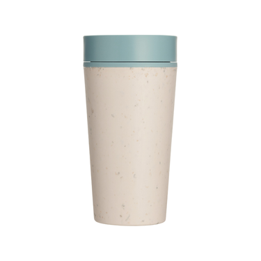Circular Co. Koffiebeker Circular Cup 340 ml Creme Blauw