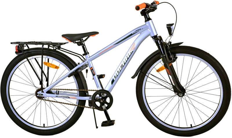 Load image into Gallery viewer, Volare Cross Kinderfiets Jongens 24 inch Zilver
