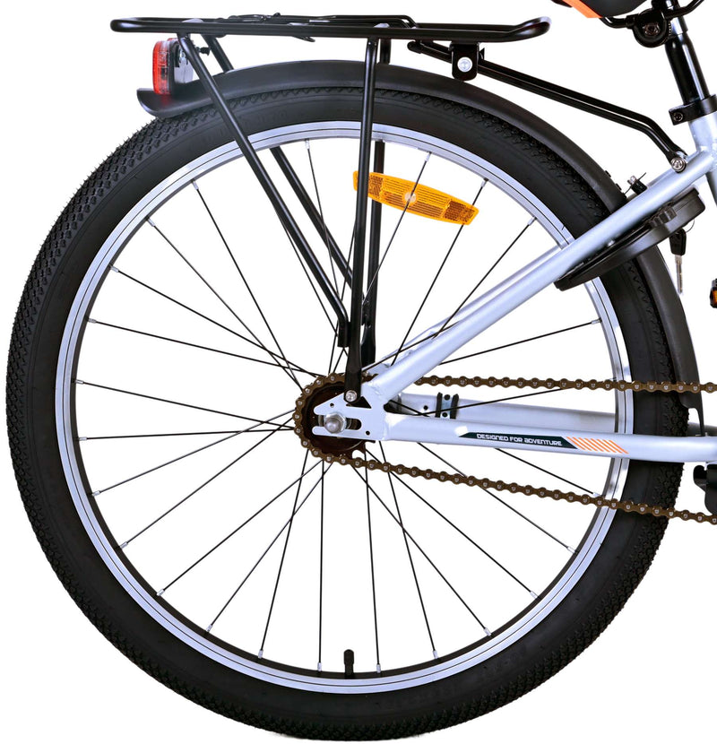 Load image into Gallery viewer, Volare Cross Kinderfiets Jongens 24 inch Zilver
