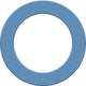 Designa DESIGNA Dartboard Surround Heavy Duty Sky Blue