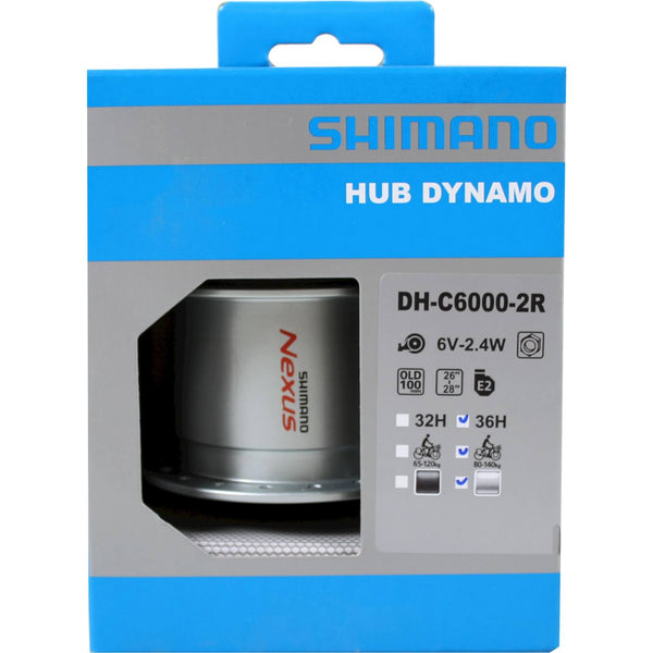 Shimano hub dynamo roller brake dh-c6000 6v/2.4w