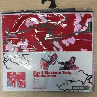 Basil flap for bobike windshield blossom red 50032