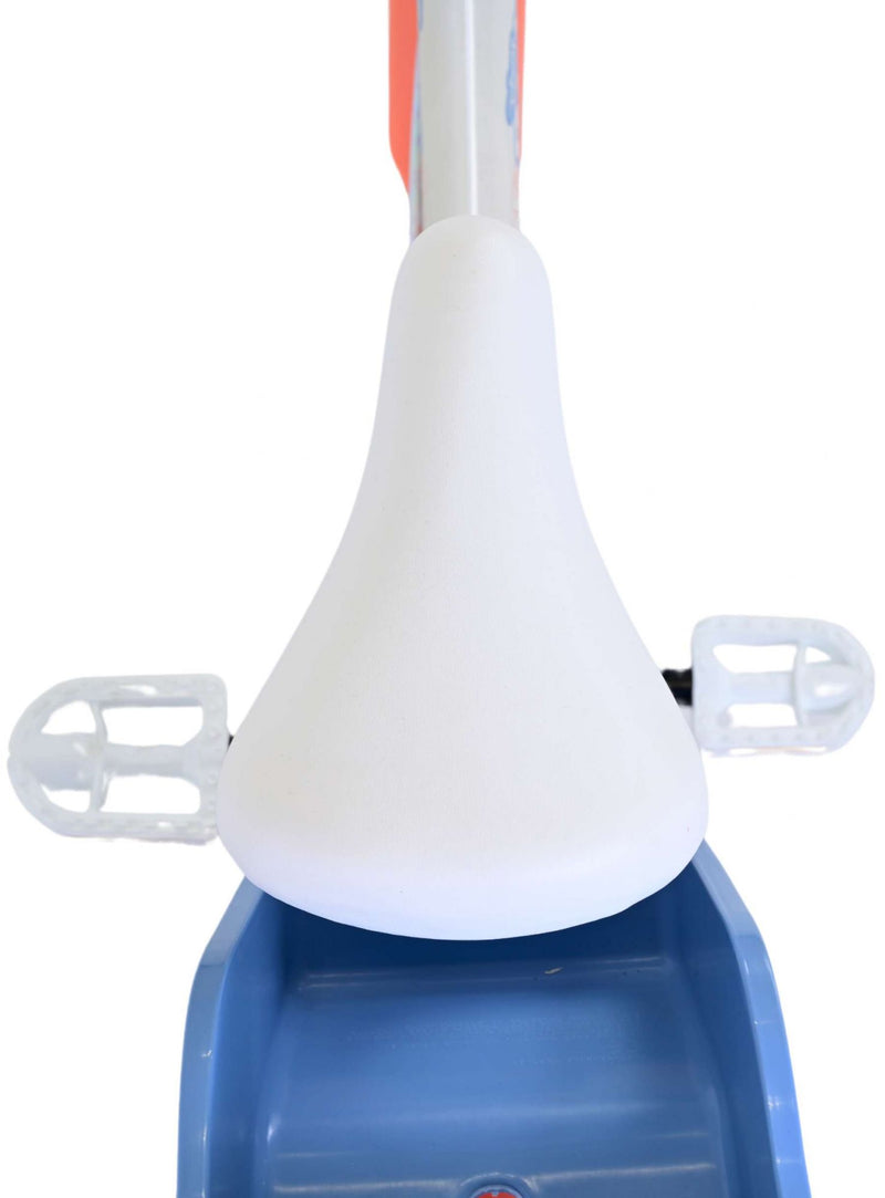 Load image into Gallery viewer, Stitch Stitch Kinderfiets Meisjes 16 inch Creme Koraal Blauw Twee handremmen
