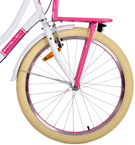 Volare Volare Kinderfiets Meisjes 24 inch Wit 3 Versnellingen