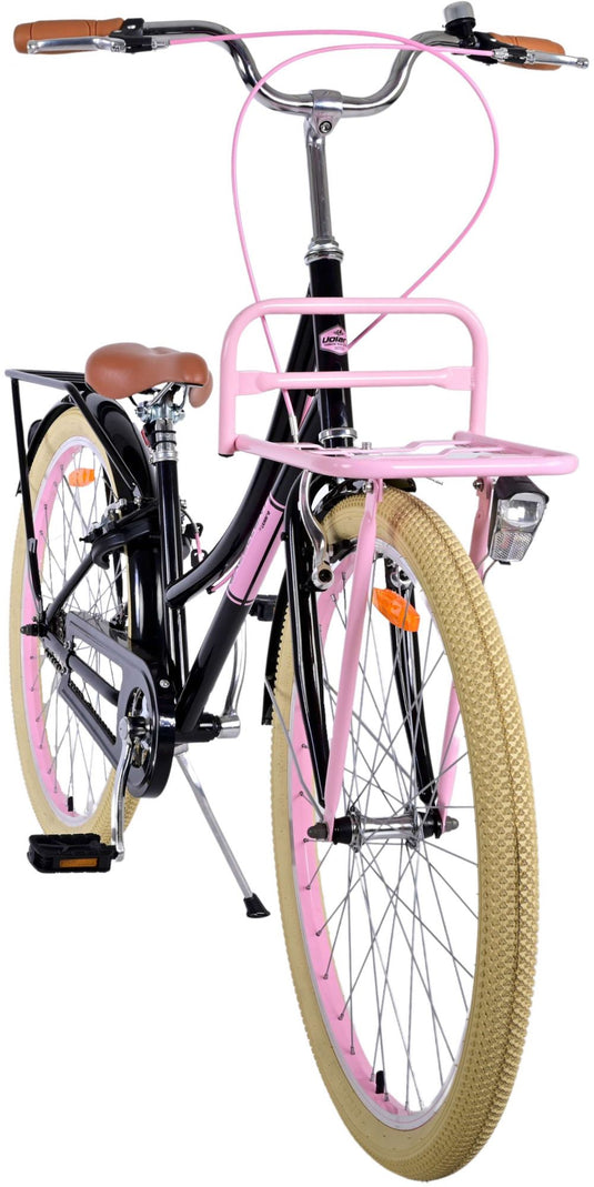 Volare Volare Kinderfiets Meisjes 26 inch Zwart Twee handremmen