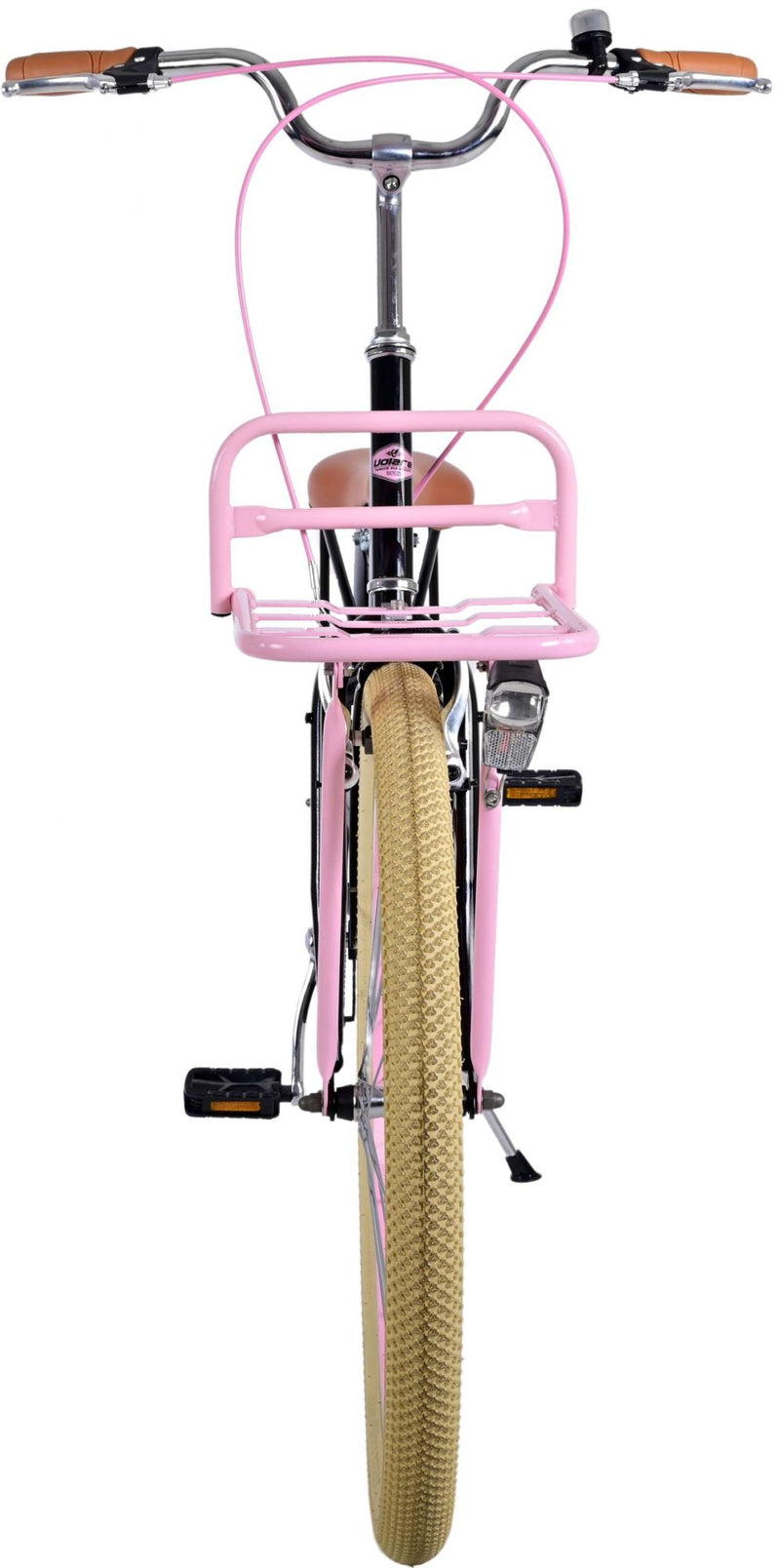 Load image into Gallery viewer, Volare Volare Kinderfiets Meisjes 26 inch Zwart Twee handremmen
